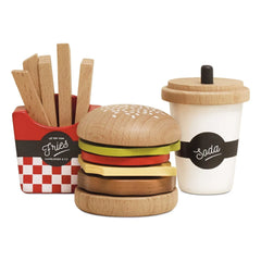 Le Toy Van - Burger, patates kızartması ve gazlı içecekler