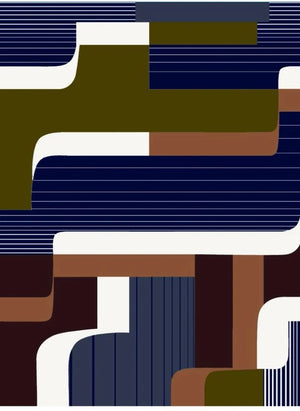 Mapoésie - وسادة أوسكار | أزرق غامق