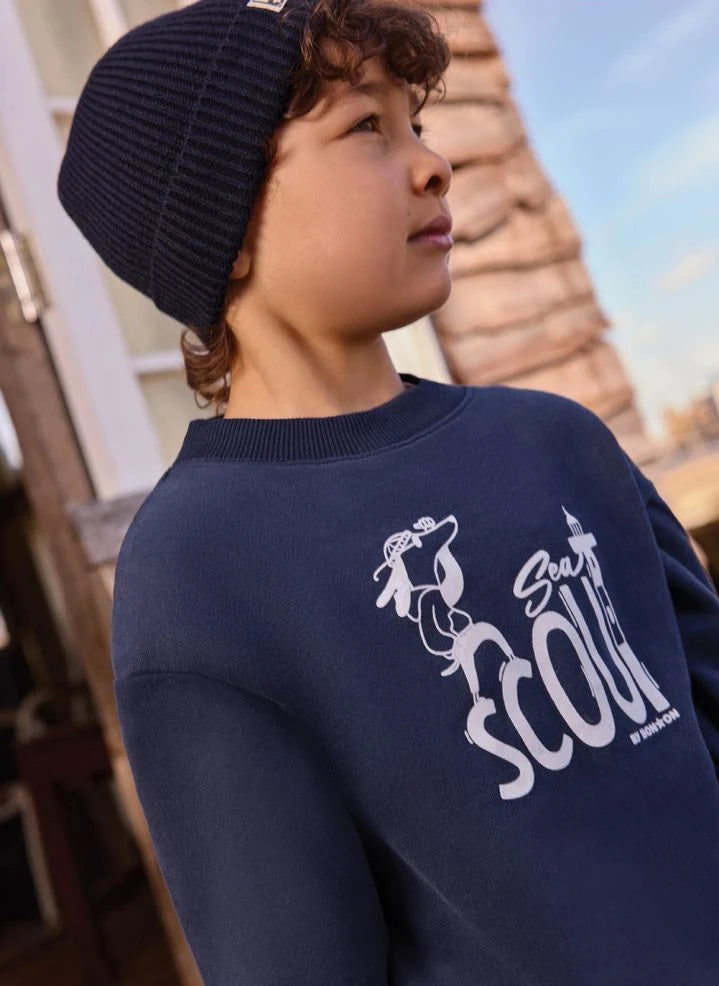 Bonton - Laurel Sea sweatshirt | كحلي