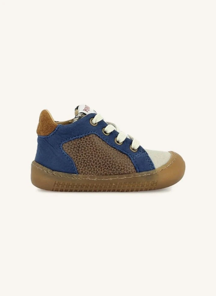 Pom d'Api - Yaka Star Nubuk Sneakers | أزرق