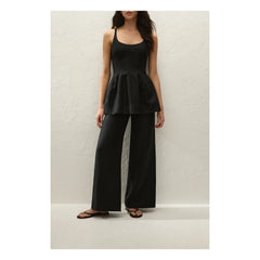 Faithfull the Brand - Syna Keten Pantolon | Siyah