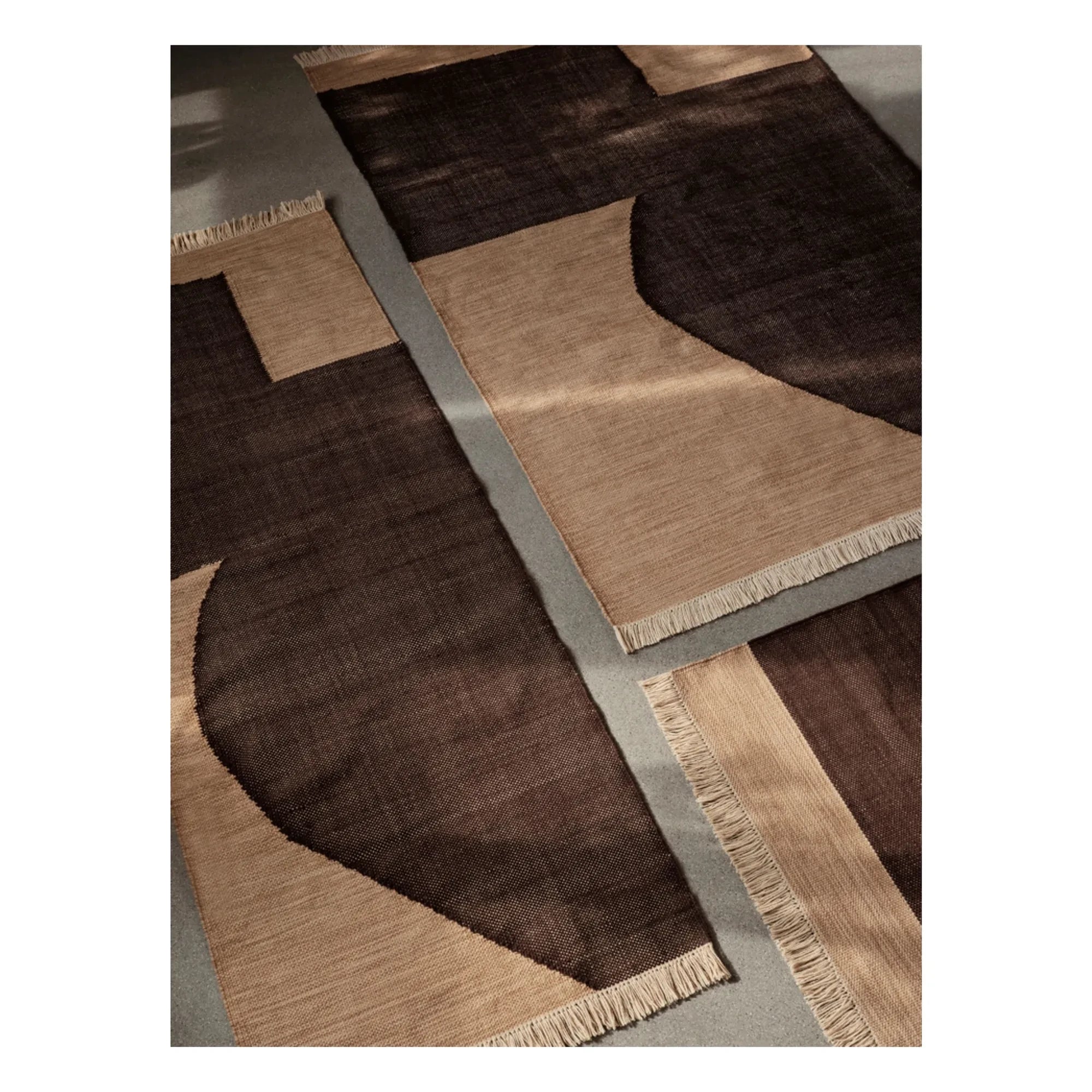 Ferm Living - Forene halı | Chocolate