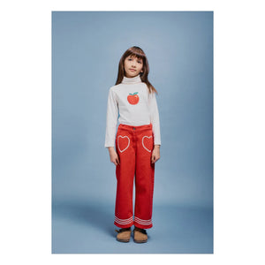 Bebe Organic - Organik Pamuk Apple Balıkçı Yaka | Ekru