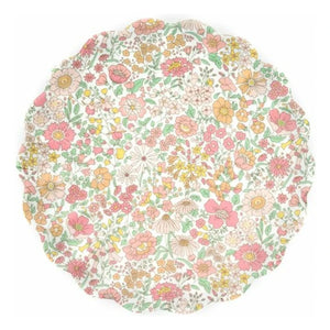 Meri Meri - Küçük melamin tabaklar - Meri Meri x Liberty - 4'lü set