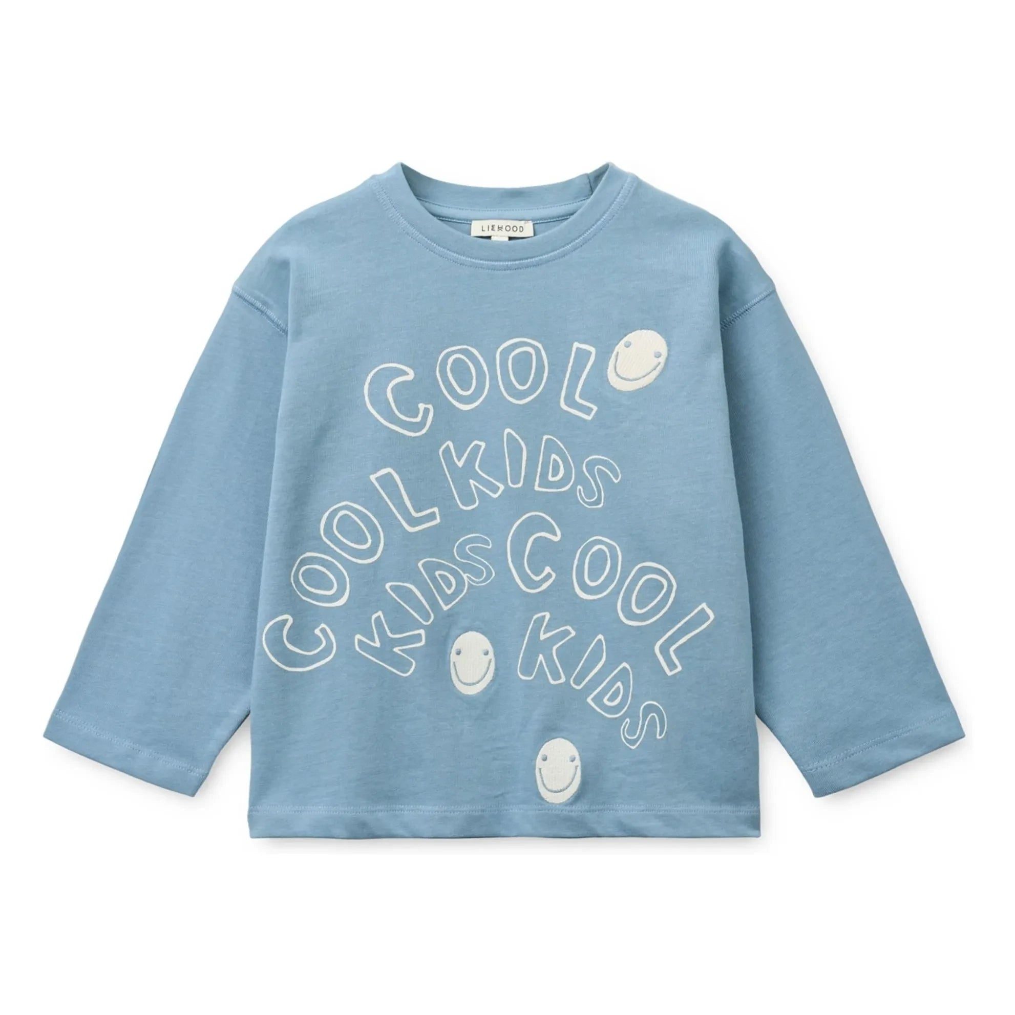 Liewood - Tyler Cool Kids Organik Pamuk Tişört | Mavi