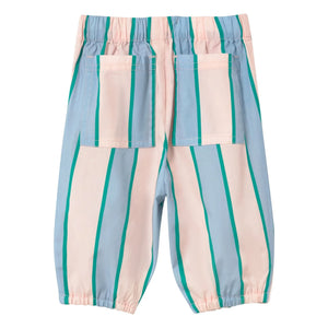 Tinycottons - Poplin Çizgili Pantolon | Pastel Pembe