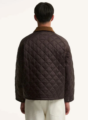 Barbour - Oversized Transport Ceket | Koyu Kahverengi