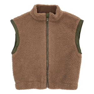 Copenhagen Colors - Çıkarılabilir Kollu Teddy Ceket | Bej