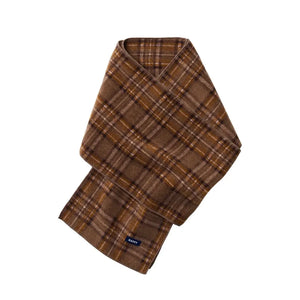 Kappy - Ekose Polar Atkı | Kahverengi