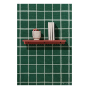 Nobodinoz - Vibes duvar rafı 50x16 cm | Terracotta