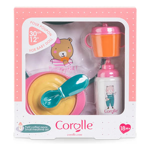 Corolle - Küçük Bebek Yemek Kutusu 30 cm | Pembe