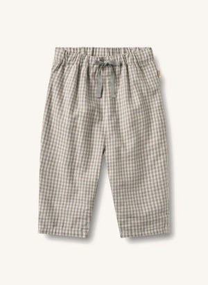 Wheat - Arne organik pamuklu ekose pantolon | Krem