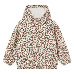 Tinycottons - Leopar Ceket | Beyaz