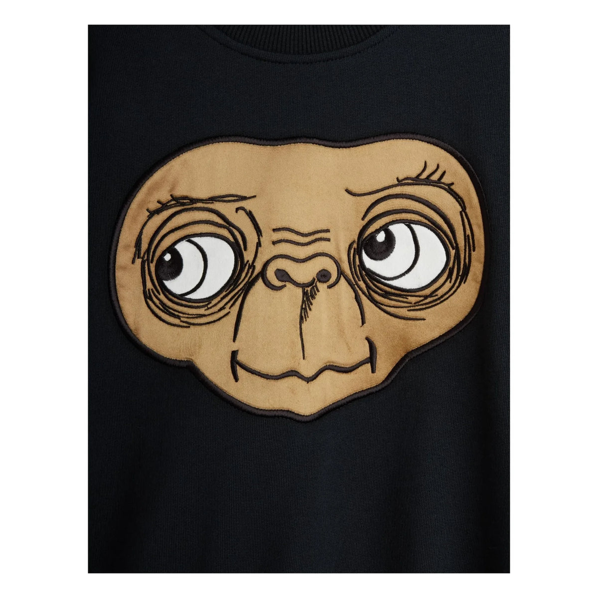 Mini Rodini - Sweat E.T. Organik pamuk | Siyah