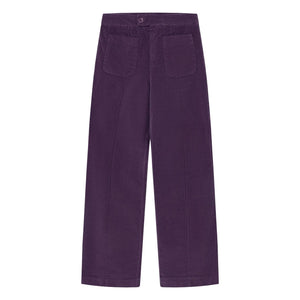 Dr Bloom - Destiny Kadife Pantolon | Aubergine