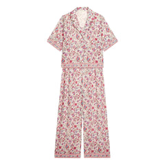 Louise Misha - Louka organik pamuk pijama | Pembe