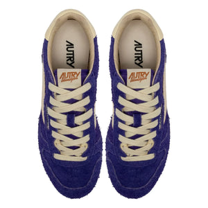 Autry - Windspin Low İki Tonlu Süet ve Deri Sneakers | Mor