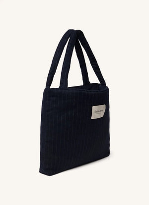 Studio Noos - Flanel anne çantası | Lacivert