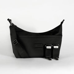 Finnson Fia Eco Oversized Stroller Organiser - Black-Stroller Organisers-Black-One Size | Natural Baby Shower