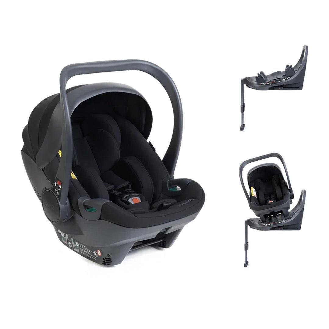 iCandy Cocoon 360 Infant Carrier & Base - Black-Car Seats-Black- | Natural Baby Shower