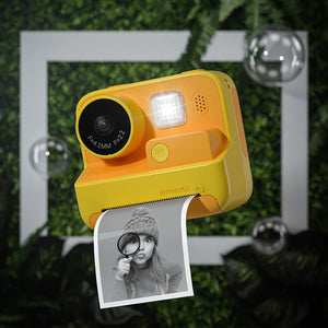 iPixi – Anında Baskı Dijital Fotoğraf ve Video Kamera Turuncu