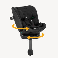 Joie i-Spin 360 Max Car Seat - Raven-Car Seats-Raven- | Natural Baby Shower