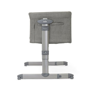 Joie Roomie Glide Side Sleeping Crib - Foggy Grey-Bedside Cribs-Foggy Grey-No Accessories | Natural Baby Shower