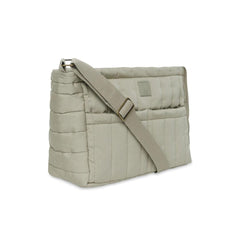 Jollein Puffed Stroller Organizer - Olive Green-Stroller Organisers-Olive Green- | Natural Baby Shower