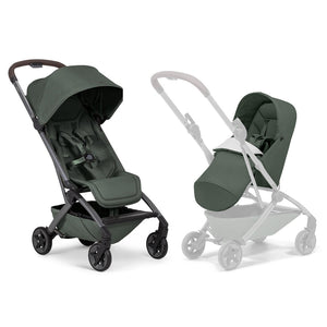 Joolz Aer2 Compact Stroller - Forest Green-Strollers-Forest Green-Without Bumper Bar | Natural Baby Shower