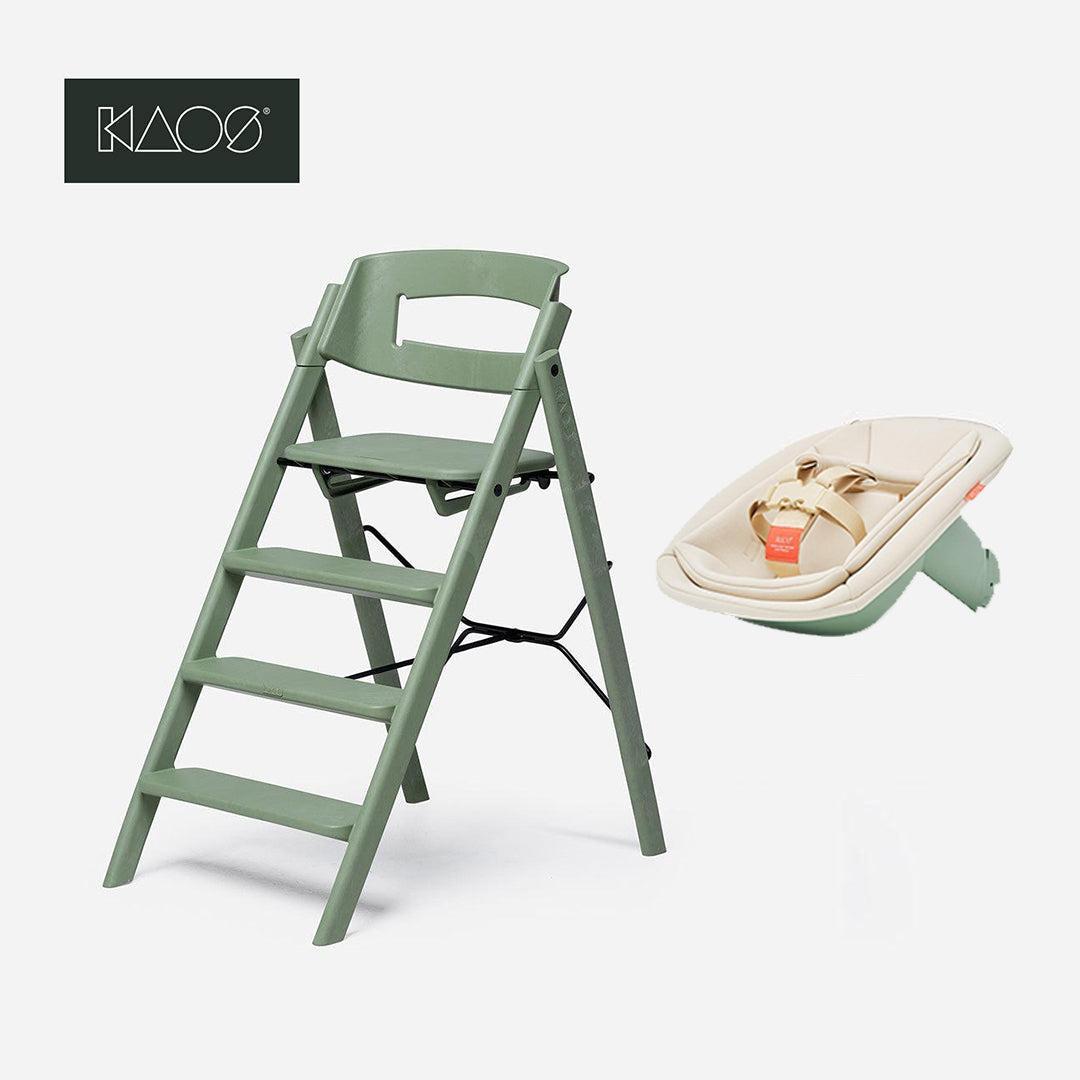 KAOS ReKLAPP® Newborn Kit-Highchairs-Mineral Green/Plastic- | Natural Baby Shower