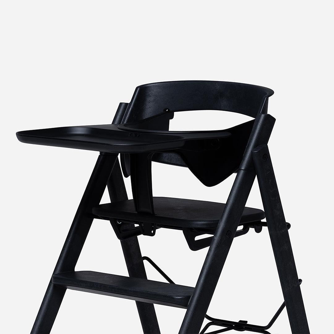 KAOS Safety Rail & Tray - Charcoal Black-Highchair Accessories-Charcoal Black- | Natural Baby Shower