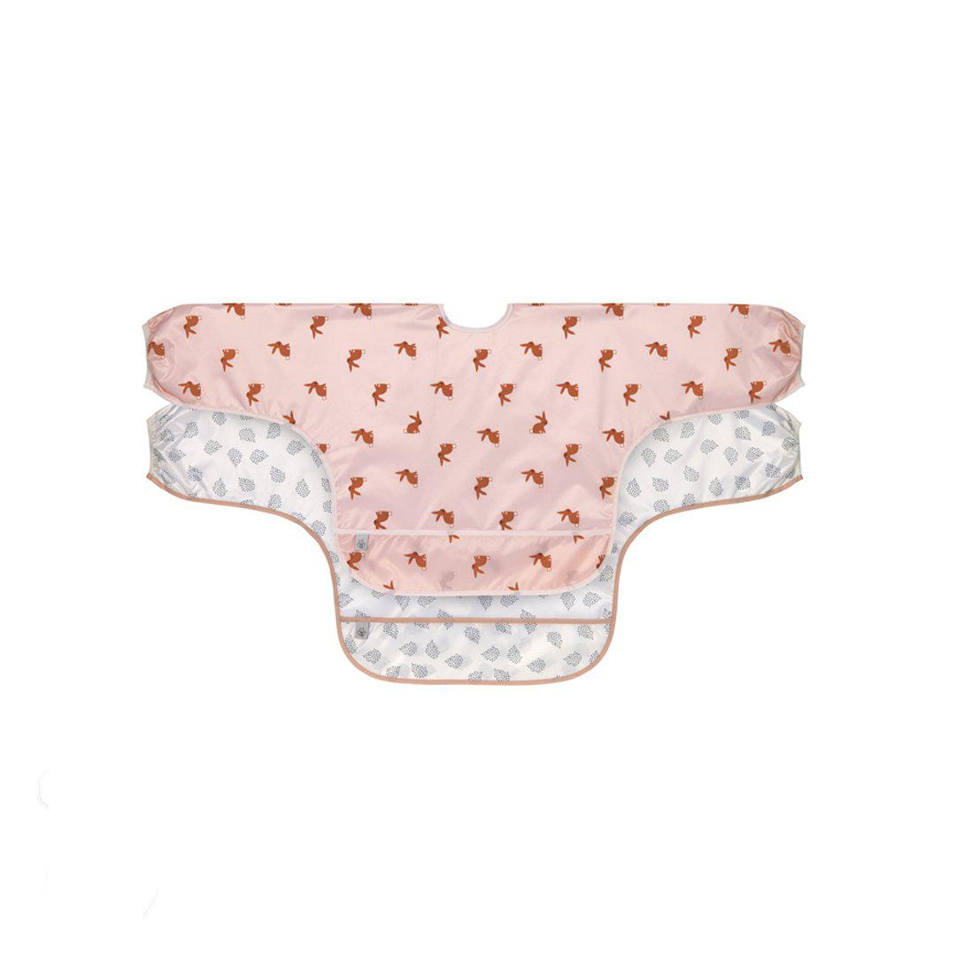 Lassig Long Sleeve Bibs - Little Forest Rabbit - 2 Pack-Bibs- | Natural Baby Shower