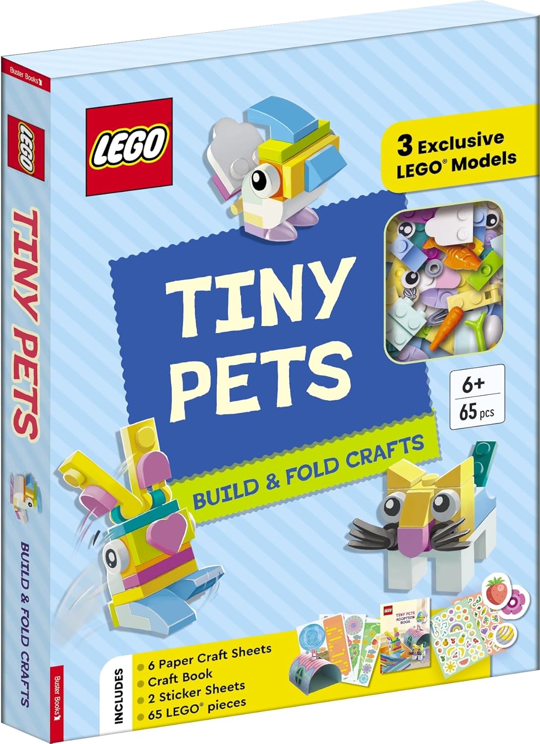 Lego - مجسم لعبةlı Minik Evcil Hayvanlar: Yapım و Katlama El Sanatları