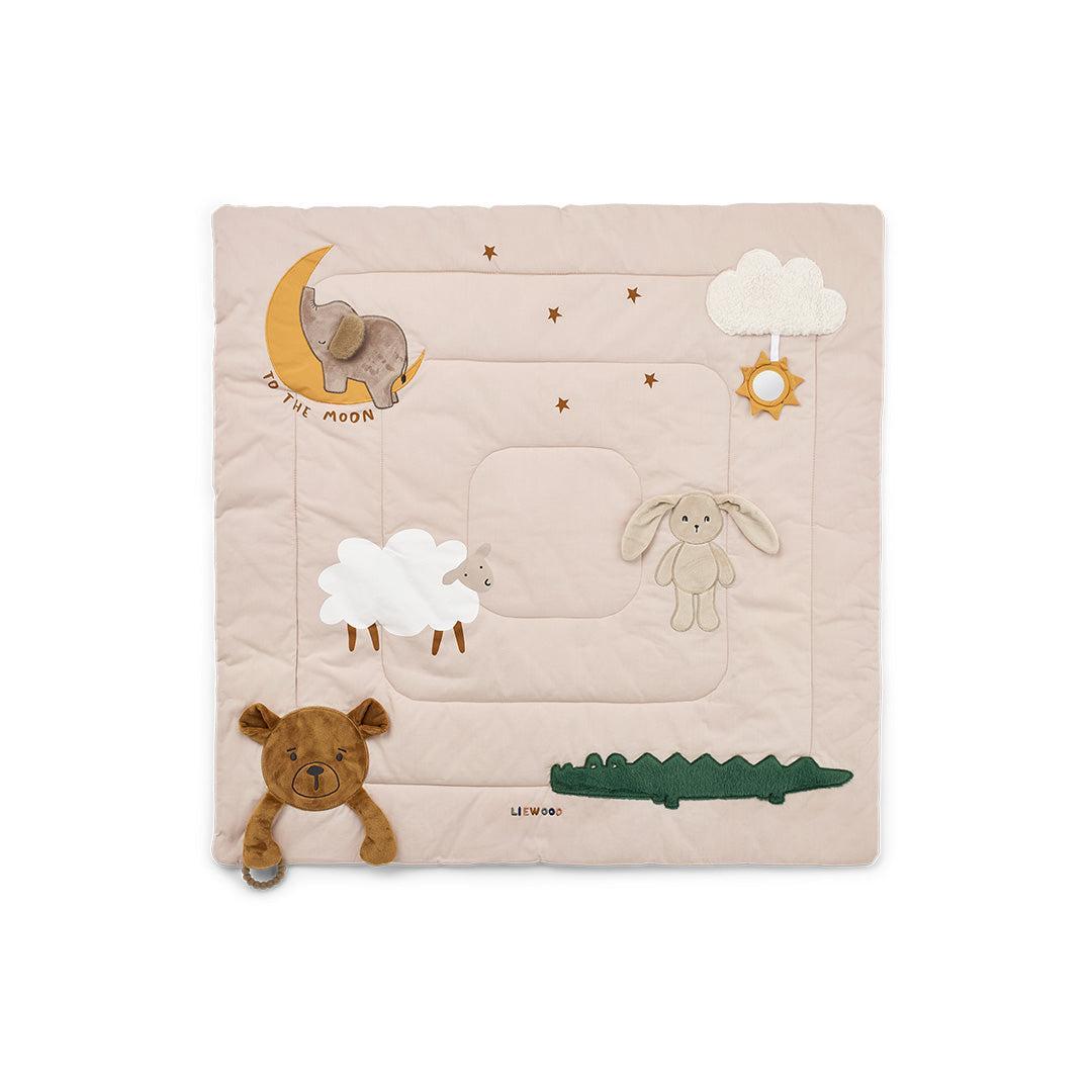 Liewood Bernet Classic Activity Blanket - Sandy Multi Mix-Play Mats-Sandy Multi Mix-One size | Natural Baby Shower