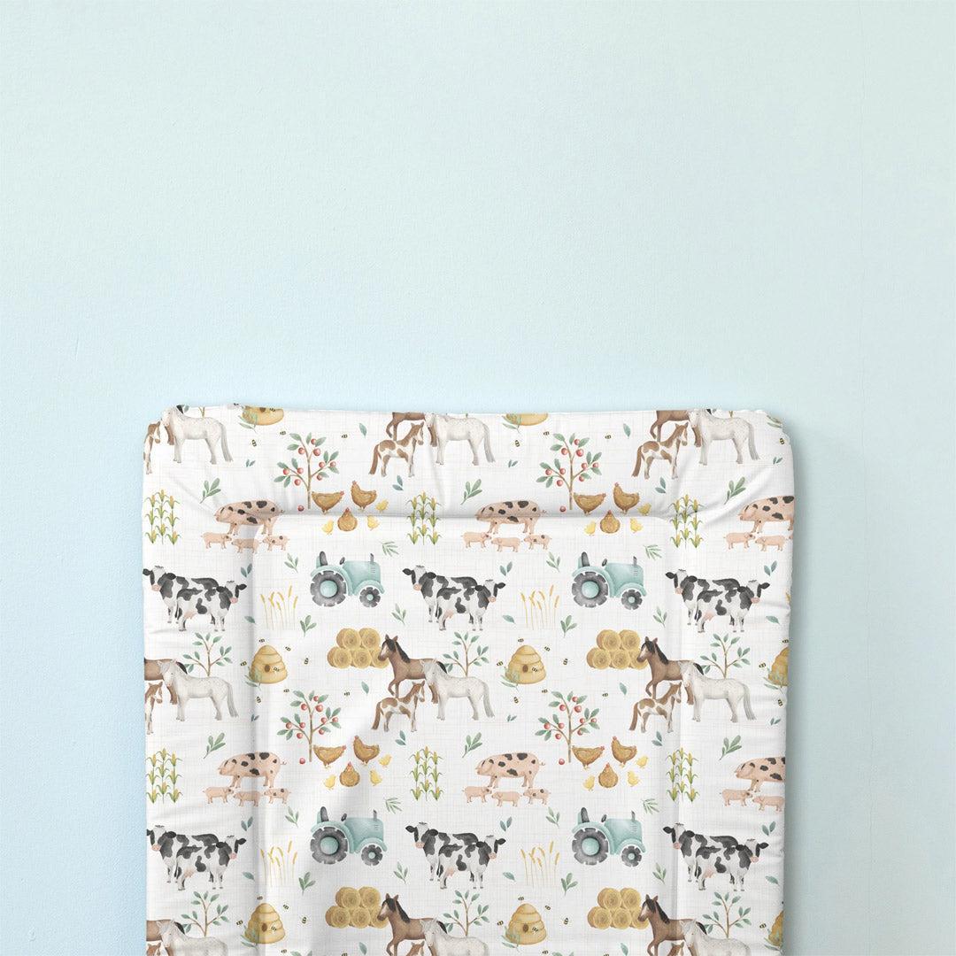 The Little Bumble Co. Standard Changing Mat - Farm Yard-Changing Mats-Farm Yard-one size | Natural Baby Shower
