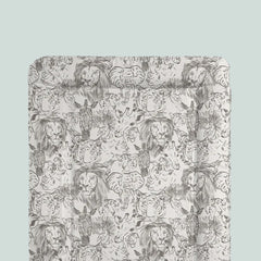 The Little Bumble Co. Standard Changing Mat - Safari Animal Faces-Changing Mats-Safari Animal Faces- | Natural Baby Shower