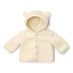 Little Dutch Teddy Cardigan - Off White-Cardigans-Off White-NB | Natural Baby Shower