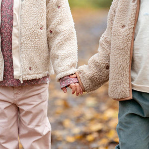 Little Dutch Teddy Cardigan - Sand-Cardigans-Sand-6-9m | Natural Baby Shower