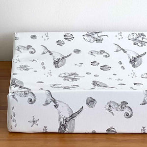 Mama Shack Anti Roll Changing Mat - Under the Sea-Changing Mats- | Natural Baby Shower