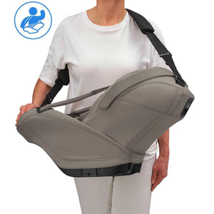 Maxi-Cosi Coral Slide Pro - Oak Truffle-Car Seats-Oak Truffle-Without Base | Natural Baby Shower