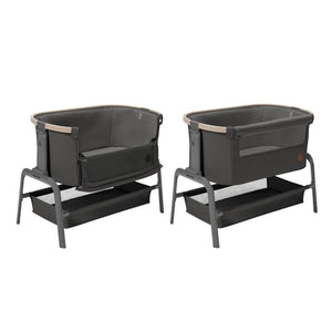 Maxi-Cosi Iora Beyond Co-Sleeper Crib - Beyond Graphite-Bedside Cribs-Beyond Graphite- | Natural Baby Shower