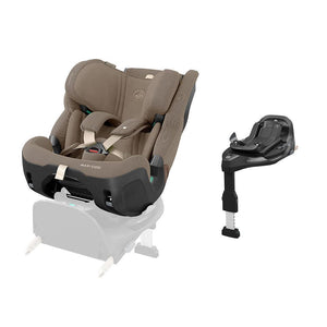 Maxi-Cosi Pearl XL Slide Pro - Authentic Truffle-Car Seats-Authentic Truffle-With FamilyFix Slide Pro | Natural Baby Shower