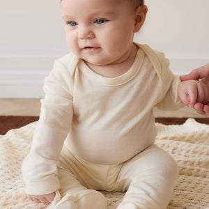 Merino Kids Merino Legging - Natural-Leggings-Natural-0-3m | Natural Baby Shower