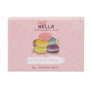 Miss Nella - Göz ve Yanak Macaron 2'li Palet