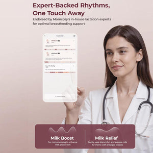 Momcozy M9 Double Breast Pump - Pink / White-Breast Pumps-Pink / White- | Natural Baby Shower