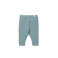 MORI Ribbed Leggings - Blue-Leggings-0-3m-Blue | Natural Baby Shower