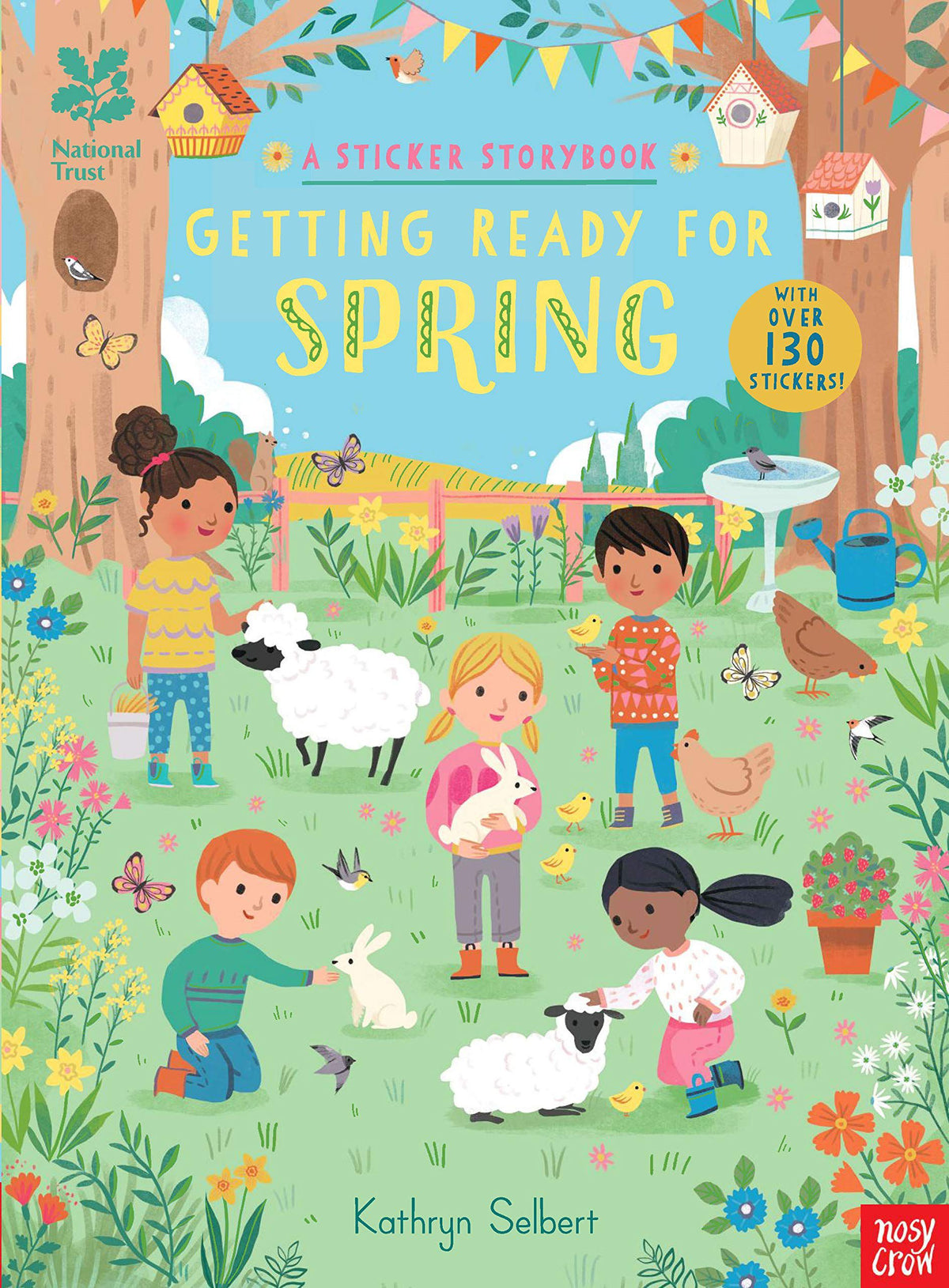 National Trust - Getting Ready for Spring A Sticker Storybook
