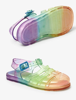 Next - Yumuşak Tabanlı Gökkuşağı Çocuk Jöle Sandalet - 23