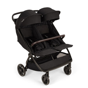 Nuna TRVL DUBL Pushchair - Caviar-Strollers-Caviar- | Natural Baby Shower