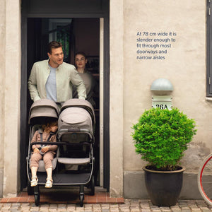Nuna TRVL DUBL Pushchair - Caviar-Strollers-Caviar- | Natural Baby Shower